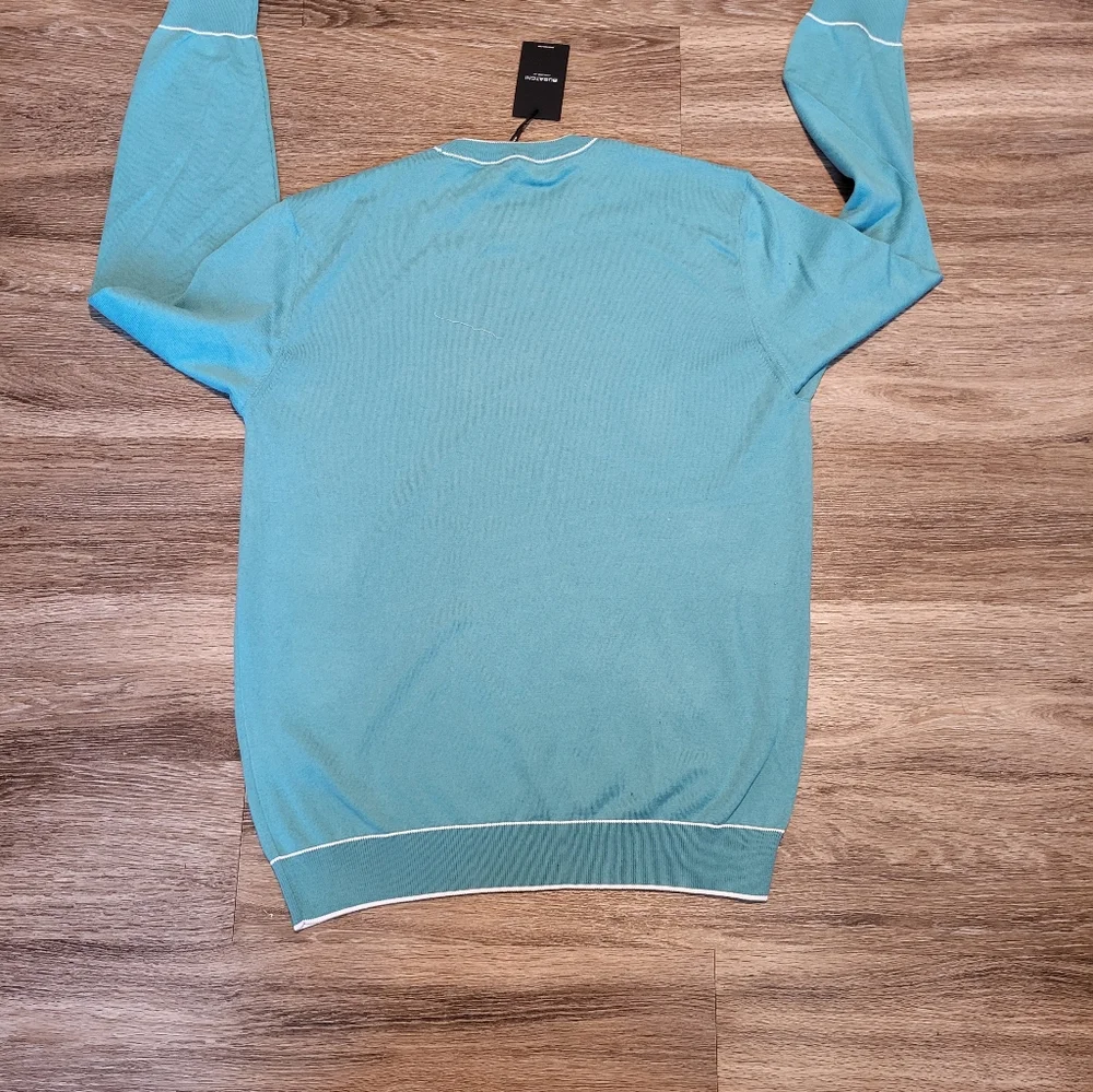 Bugatchi Peacock Blue Sweater